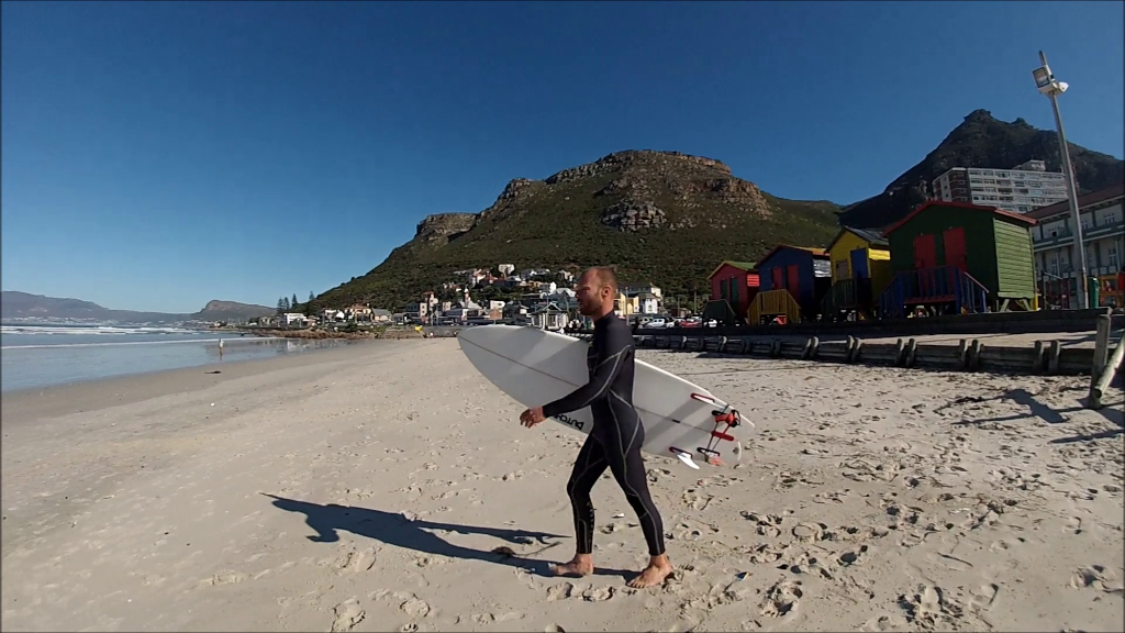 Surfing Muizenberg